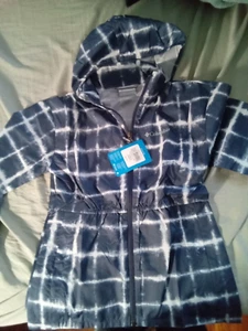 Columbia Omni Shade Kids Youth S (7-8)  Hooded Waterproof Rain Jacket - Picture 1 of 6