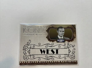 ADAM WEST 2008 DONRUSS AMERICANA #HI-AW HOLLYWOOD ICONS #192/200 - Picture 1 of 2