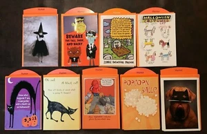 Halloween Humor Tag Karten Sonnenaufgang von Hallmark Menge 1 Stück jeweils Wählen Sie aus Liste - Bild 1 von 37