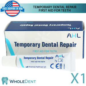 AHL Temporary OTC Dental Repair 7g Crowns Bridges Home Use Emergency First Aid