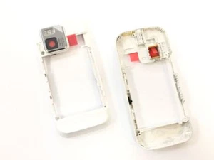 Original Nokia N97 Mini Mittelrahmen Frame Gehäuse Rahmen Kamera Glas Weiß - Bild 1 von 1