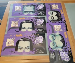 Munsters Nick At Night Original Lily Grandpa Herman Ed Munster Boo Bash Mask1995 - Picture 1 of 8