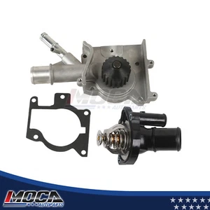 Water Pump w/ Thermostat Housing Assembly for 2004 Ford Focus 2.0L SOHC - Picture 1 of 6