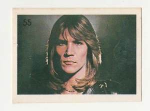 1980 South American Pop Star Sticker #55 I Love America Singer Patrick Juvet - Foto 1 di 2