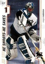 2002-03 Between the Pipes Points #7 Evgeni Nabokov