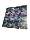 Set of 16 Star Trek Drink Coasters - COLLECTABLE 1997 Newfield Voyager Warship
