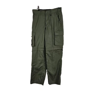 Boy Scouts Of America Canvas Zip Off Uniform Pants Youth 12 Cargo Convertible - Picture 1 of 7