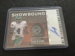 2024 Press Pass Premium Jha'Quan Jackson Showbound Autograph #'ed 11/25 - Picture 1 of 2