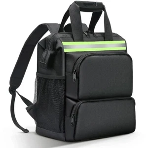 Electrician Tool Backpack Large Capacity Shoulder Bag for Appliance Maintenance - Picture 1 of 8