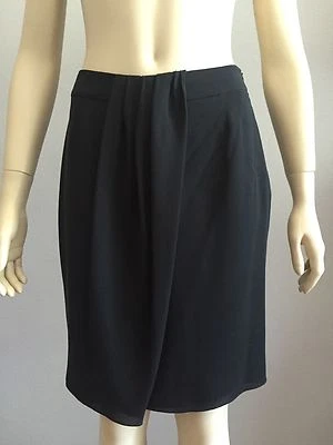 Auténtica Falda Negra Valentino Roma Talla M Foto 1 de 4