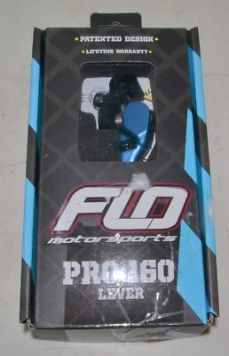 Yamaha YZ Kawasaki KX Suzuki RM RMZ Flo Motorsports Pro 160 Brake Lever BLUE — 第 1/4 张图片
