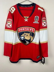 NHL Florida Panthers #19 Matthew Tkachuk 2024 Stanley Cup Trikot Fanatics NEU - Bild 1 von 9