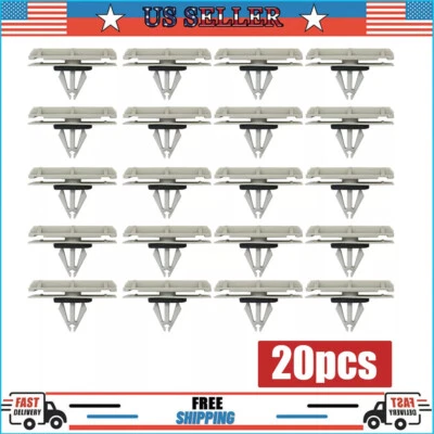 20pcs Fender Flare Moulding Clips For Chrysler Jeep Liberty Wrangler 55157055AA - Imagem 1 de 4