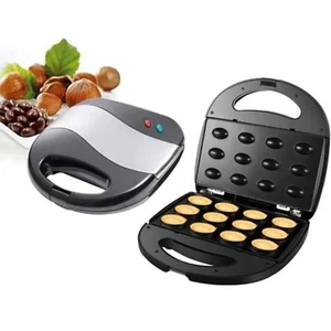 Gaufrier 750W à 12 Moitiés Gateau Forme de Noix Machine Efficace - Foto 1 di 4