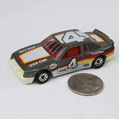 1987 Matchbox Green #4 Buick Le Sabre Stock Car #4 Macau 1/65 White Base - Image 1 of 4