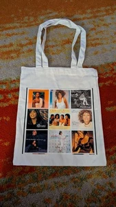 Whitney Houston Albumhüllen 12 x 15 LEINWAND TASCHE - Bild 1 von 1