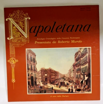 Roberto Murolo - Antologia Cronologica Canzone Partenopea (Durium) Vinile LP Vin - Immagine 1 di 4