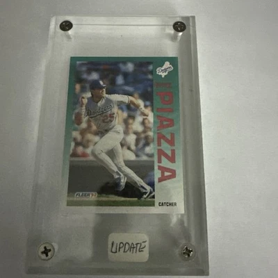 1992 Fleer Update - Mike Piazza #U-92 (RC) - Image 1 of 4