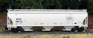Intermountain 67247-01 N BNSF Heritage FW&D Trinity 5161 Cu.ft. Covered Hopper - Picture 1 of 4