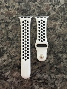Original Apple watch Nike Sport Band 38mm 40mm 41MM Summit White/Black - Bild 1 von 15