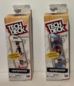 Tech Deck Lot 2 Performance Series April & Disorder Wood Fingerboard NEU - Bild 1 von 2