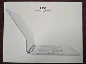 Apple iPad Magic Keyboard for 2025 iPad Air 11" (M3) White - NEW Sealed! - Photo 1/2