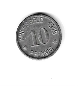 Notgeld Siegen 10 Pfennig 1918 - Picture 1 of 2