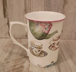 STECHCOL Gracie Bone China Becher Teekannen und Tassen Design Tea Party - Bild 1 von 8