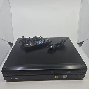 PANASONIC DMP-BD70V Blu-ray Player/VCR Combo w/ Remote, AV Cables - Fully Tested - Picture 1 of 9