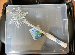 Disney Frozen Schneeflockenstab Neu mit Etikett - Bild 1 von 9