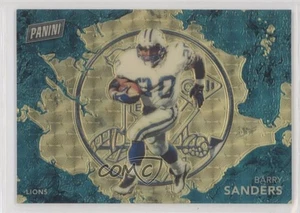 2023 Player of the Day Marketing Insert Gold Vinyl 1/1 Barry Sanders HOF 0fo5 - Picture 1 of 3