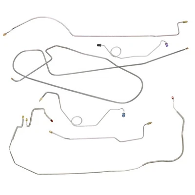 Dodge Charger 1967 kit completo de línea de freno de disco eléctrico sin eje Hump Dana OE Foto 1 de 4