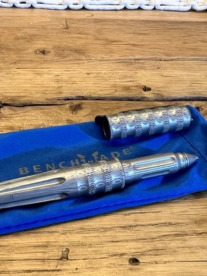 Benchmade 1100 Tactical Rollerball Pen - Damasteel, Large Size - Image 1 of 3