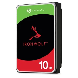 Seagate IronWolf, 10TB, NAS, Internal Hard Drive, CMR, 3.5 Inch, SATA, 6GB/s, 7. - Picture 1 of 7
