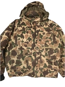 Vintage Gamehide Jacket Mens Large Waterproof Camouflage Insulated Hunting Coat - Picture 1 of 13