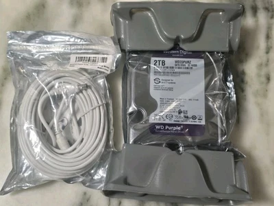 WD Purple 2TB Internal Hard Drive Surveillance HDD 3.5" SATA III 256MB.BRAND NEW - Image 1 of 4