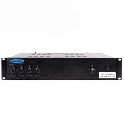 Crown 180MA 4-Input / 1-Channel 80W Commercial Audio Mixer/Power Amplifier - Image 1 of 4