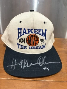 Mütze Hakeem der Traum MVP 1994 signiert - Bild 1 von 7