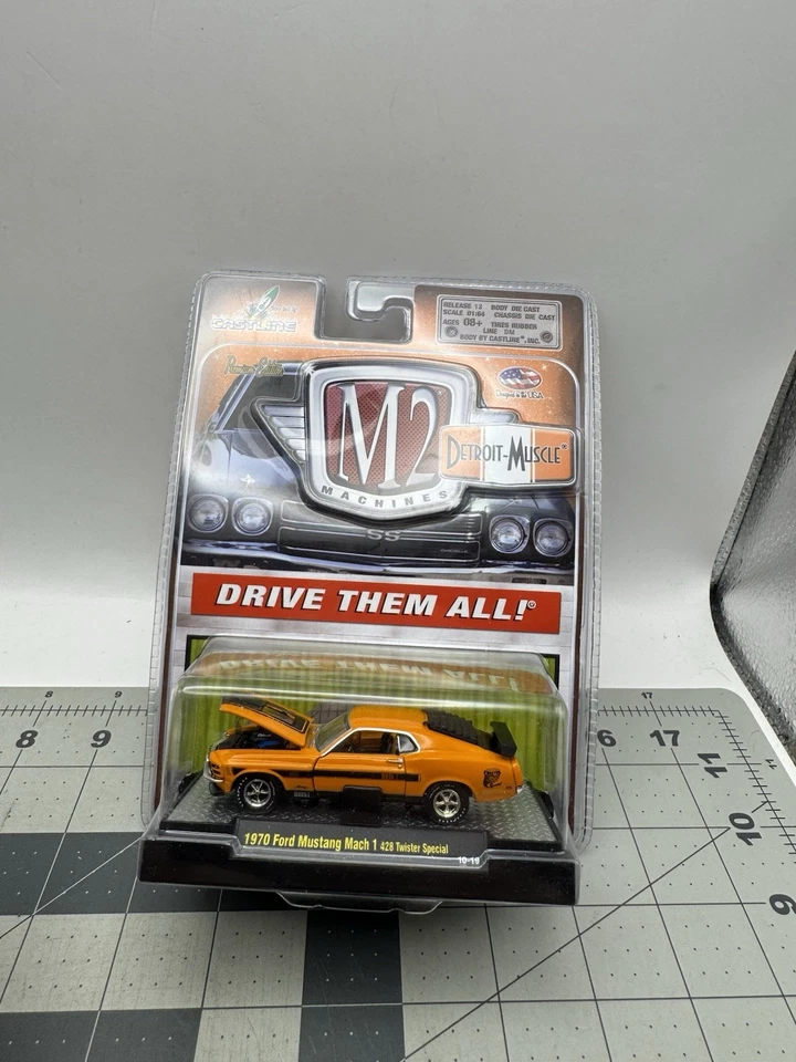 M2 Machines “Drive Them All” 1970 Ford Mustang Mach 1 428 Twister Special** - Image 1 of 2