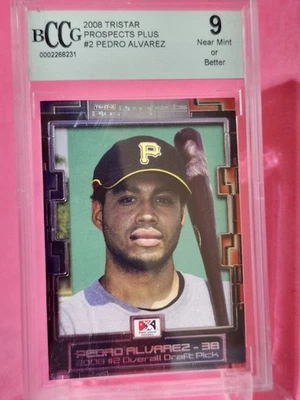 2008 TRISTAR Prospects Plus BCCG 10 Pedro Alvarez - Image 1 of 3