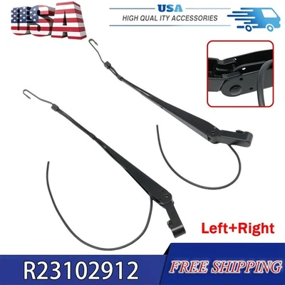 Windshield Wiper Arm Kit R23102912 R23102913 6025404 For Kenworth T660 T800 - Image 1 of 4