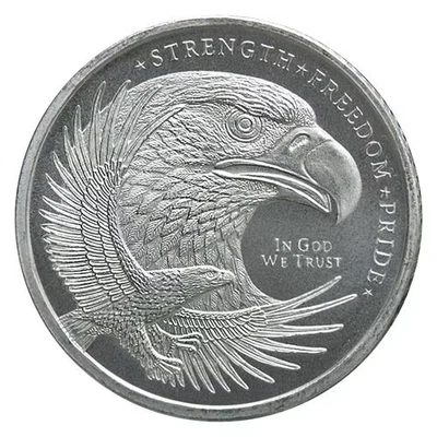 Silver - 1/10 oz Eagle Round (Golden State Mint) - Image 1 of 2