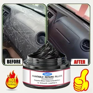 Car Interior Plastic Repair Scratch Remover Wax Polishing Repair Cream Kit NE W - Picture 1 of 11