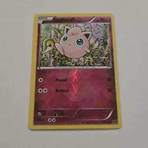 Holograma inverso Jigglypuff 65/124 Pokemon XY Fates Collide - Imagen 1 de 2