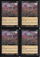 MTG: BATTLEFIELD PERCHER Nemesis UNCOMMON; played, Excellent condition x4