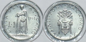 Vatican 1953 Lire 198664 combine shipping - Picture 1 of 3