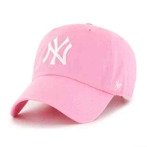 New York Yankees '47 Brand Clean Up Adjustable Hat Classic Cap Headwear Pink - Bild 1 von 3