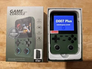 D007 Plus Videojuegos Portátil (Verde) 10000+ Juegos ~ ¡NUEVO! - Imagen 1 de 3