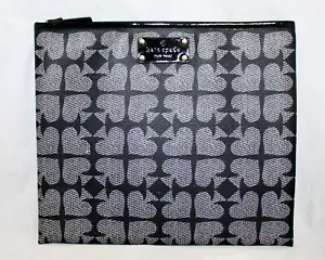 KATE SPADE Adrianne Pebbled Ace of Spades Universal Tablet Sleeve WLRU1241 Black - Picture 1 of 4