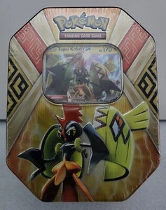 Juego de cartas coleccionables One Sealed Pokémon 2017 - Tapu Koko GX Island Guardians Collector's Tin - Imagen 1 de 7